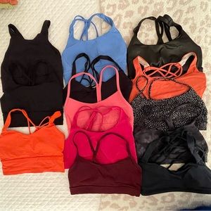 Set of Lululemon sports bras